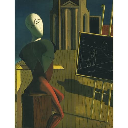 Giorgio de Chirico toile roulée The Seer pour habiller un grand mur vide ARTICULOZY