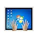 RXKPWRFX 1pc 15 17 19 21.5 Inch Embedded Industrial Computer Monitor PC Panel with Capacitive Touch Screen Display for VGA USB Interface(17 inch VGA)