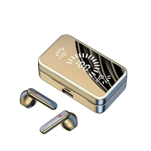 Stdlyxun Oreillette Bluetooth sans Fil - Écouteurs Bluetooth 5.1 Contrôle Tactile Ecouteur sans Fil Ip7 Étanche Ecouteur Bluetooth Réduction De Bruit avec Écran LED