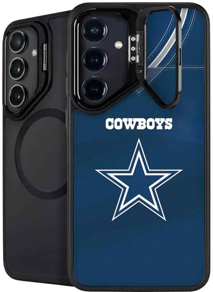 Skinit Kickstand Phone Case Compatible with Galaxy S25 Plus - Officially Licensed NFL Dallas Cowboys Design