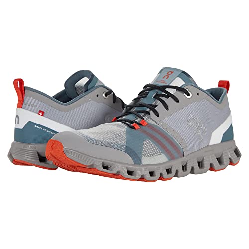 Image of On Running Womens Cloud X Shift Textile Synthetic Alloy Red Trainers 7 US