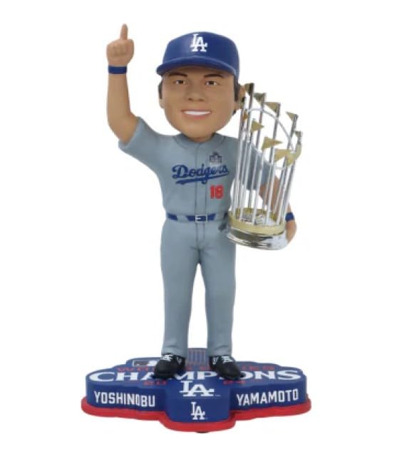 YAMAMOTO YOSHINOBU 18 ボブルヘッド FOCO Amazon.com: FOCO Yoshinobu Yamamoto (Los Angeles Dodgers) 2024