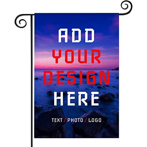 Custom Garden Flag Personalized Garden Flag Custom...