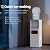 ADVWIN 3 in 1 Water Cooler Dispenser with Ice Maker, Hot and Cold Water Dispenser for Home Office, 33lbs/24H, Top Loading 3 or 5 Gallon, Child Lock, Bullet Ice, White