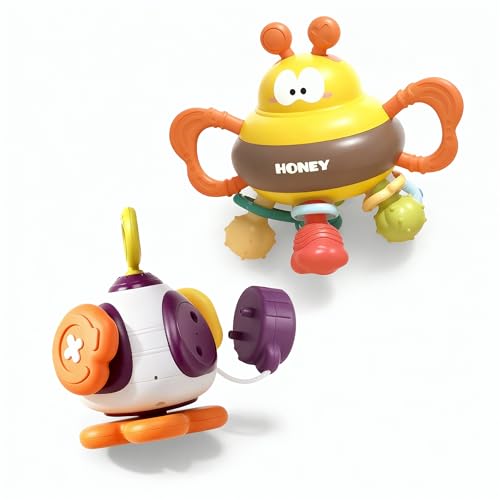 Kit Com 2 Itens - Brinquedo Montessori Sensorial para Bebê 6 a 24...