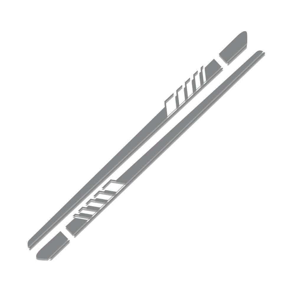 2Pcs Car Stickers,for Hyundai Tucson i40 i30 i10 i20 IX35 IX20 Solaris Genesi GDI AutoAccessories DIY Decals