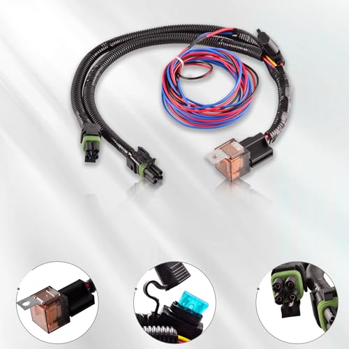 Image of Electric Headlight Motor Conversion Kit Compatible For Chevrolet Corvette C3 1968-1982 Replace 914015