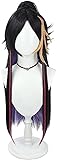 TO KU TOO YUO Shu Yamino Cosply Wig Highlight Wig Center Parting Bangs Long Hair with Ponytail Heat Resistant Synthetic Hair Layered Cosplay Wig Halloween Costume Wig 70 CM (Shu Yamino)