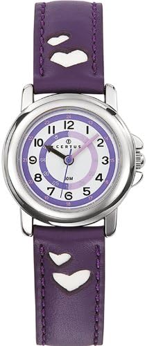 CertusKids' Quartz Watch with Leather Strap – 647452
