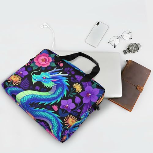 Maletín Portable para Laptop 15.6" con diseño acuarela miniatura 7