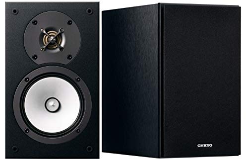 Onkyo Europe Electronics de D 165-Omf B Haut-Parleur 2 Voies Bass Reflex, N de Membrane, 30 Mm Tweeter Noir, Noir