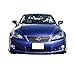 FREEMOTOR802 Front Bumper Lip Splitter, Fits 2010-2012 Lexus IS250 IS350 C Convertible, IKON Style Unpainted Black PU 3PCS Air Dam Chin Spoiler Underbody Front Lip Spoiler Lower Guard Protector