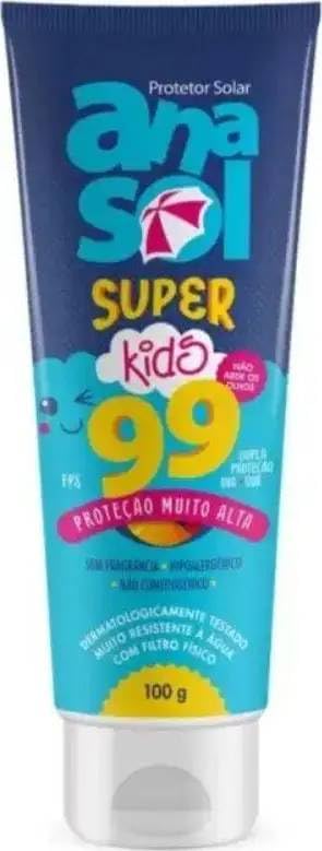 Protetor Solar KIDS FPS 99 100g - Anasol