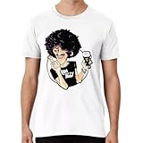 Fabric type 100% cotton Rare Gift Thin Lizzy Made in USA T-ShirtWhiteM