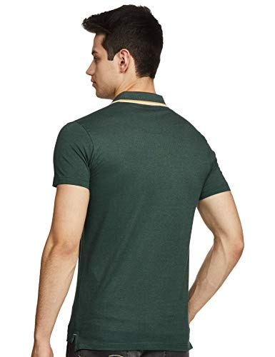 Image of JACK & JONES Men's Solid Slim fit Polo