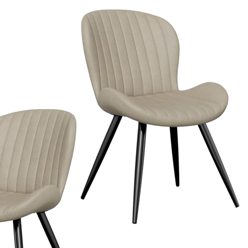 image for Nalupatio Dining Chairs Set of 6, Modern Dining Room Chairs Comfy Back