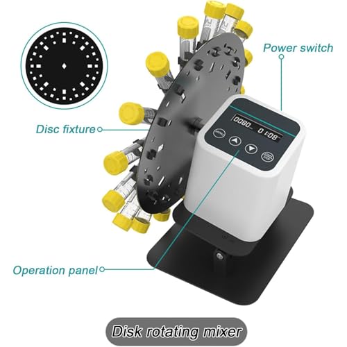 Agitateur rotatif de laboratoire réglable 40-80° pour tubes Falcon et Eppendorf