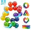 3PCS Autism Sensory Toys for Autistic Children , Sensory Fidget Toys for Adults Kids, Autism Toys for Toddlers 3-4, Travel Toys Present for Kids Ages 3 4 5 6 7+ ,Toddler Toys for Boys(A)