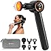 Produktbild Massagepistole mit Wärmefunktion und Rotlichttherapie,Napre Massage Gun Massage Pistole mit Verlängerungs Griff und 3 Einstellbaren Winkeln,Muskel Percussion Massagegerät für Rücken/Nacke Entspannung