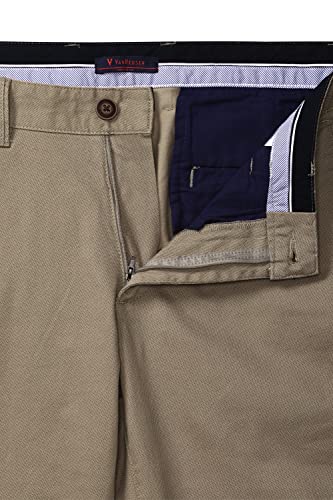 Image of Van Heusen Men's Mid Rise Tapered Fit Business Casual Trouser