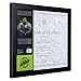 Dax 8.5x11 Flat Black Environmentally Friendly Wood Composite Document Frame, Wall or Table Top Display