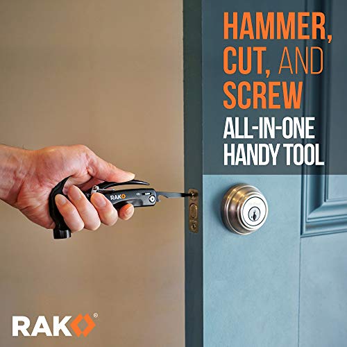 Rak Hammer Multitool Birthday Gifts For Men - Cool Unique Gifts For Men Who Have Everything - Compact Diy Survival Multi Tool Gfit For Men, Husband, Handyman - Backpacking & Camping Accessories #TOP3