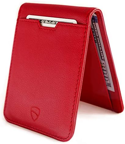 Vaultskin MANHATTAN Slim RFID Blocking Bifold Leather Wallet for ...