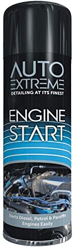 General Packaging 250MLEngine Start Spray Can for Car Van Truck Petrol & Diesel Easy Start in Cold Starting Prevents Battery Fatigue Transparent
