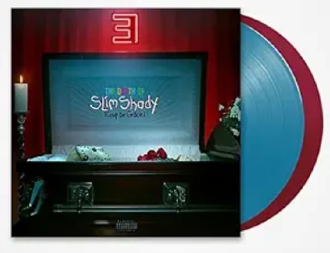 The Death of Slim Shady Blue and Red Translucent Record Eminem