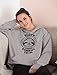 Tstars Sloth Running Team Hoodie Novelty Gifts for Women Funny Sweatshirts Hoodies X-Large Grey