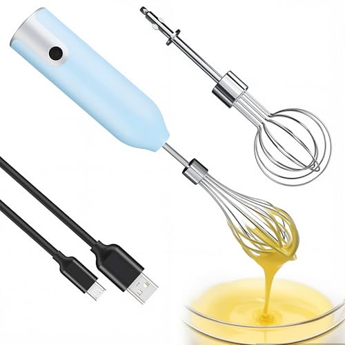 Egg Beater Whisk, Wireless Electric Multi-speed Control