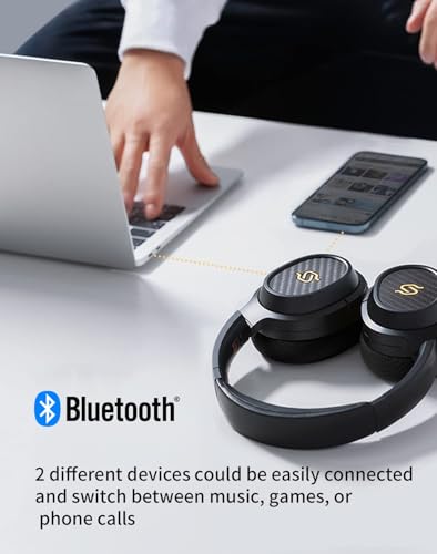 Image of Edifier STAX Spirit S3 Wireless Planar Magnetic Headphone, Bluetooth Hi-Fi Headphone with Hi-Res & Snapdragon Sound with Mic for Audiophiles, Home, Studio