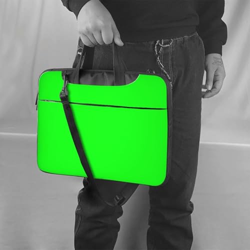 Bolsa verde para laptop 14 pulgadas resistente al agua miniatura 2