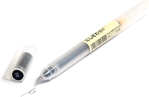 Miniatura 6 de Bolígrafos de gel negros de punta media, escritura suave de 0.015 in de punta extra fina para suministros de papelería de oficina, escuela, 12