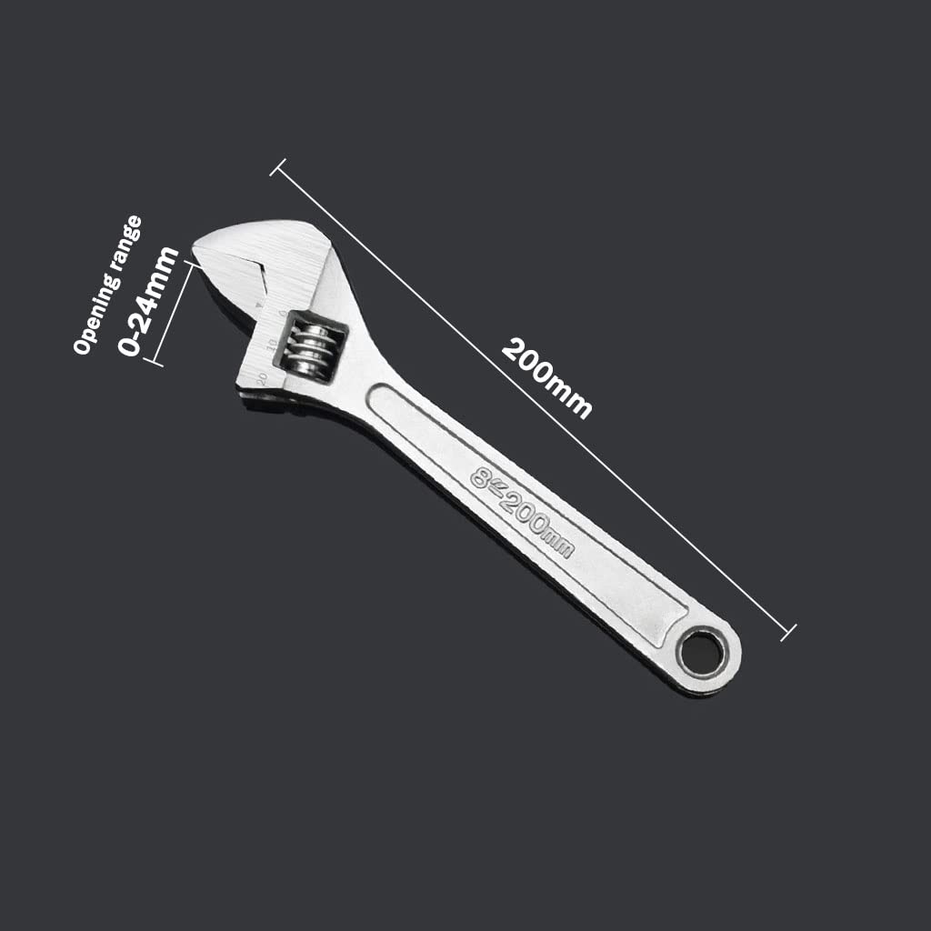 Llave, Llave Inglesa, Llave Ajustable, Llave Ajustable de Boca Ancha, Llave Inglesa, Llave Ajustable, Llaves de Cambio, Llave de Correa, Llave para apretar o aflojar Tuercas y Pernos