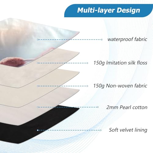 Funda para portátil 13-14 pulgadas impermeable con diseño de muñeco de nieve miniatura 4