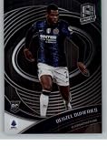 2021-22 Panini Chronicles Serie A #258 Denzel Dumfries FC Internazionale Milano Spectra Official Soccer Card in Raw (NM or Better) Condition