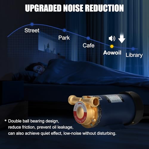 Aowoil WBP-10 120W Home Water Pressure Booster Pump thumb #4