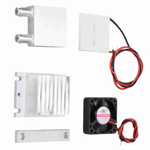 12v peltier cooler kit thermoelectric peltier cooler refrigeration cooling fan system heatsink diy kit for pet bed cooling flat cooling test bench carton pantry wine cellar