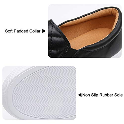 Image of VOCNTVY Loafers for Women Quilted Slip On Shoes Casual Fashion Sneakers