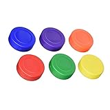 6 Stück Eishockey Puck Classic Für Erwachsene,Rollhockey Pucks Inline Hockey Puck Street Hockey Puck Hockey Spiel Trainingspuck