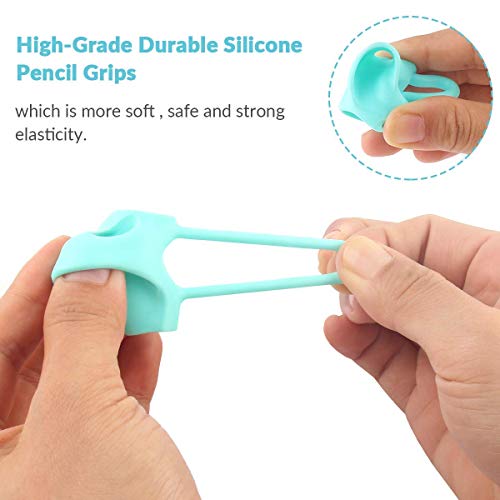 Firesara F300022 Pencil Grips, Original Breakthrough Assorted Writing Aid Grip Trainer Posture Correction Finger Grip For Kids Preschoolers Children Adults Special Needs thumb #5