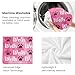 Eiis Unidesign Paw Text Pink Gradient Personalized Throws BlanketsCustom Blanket with Name for Kids,Customized Fleece Throw for Baby Girls Boys Shower Gifts 40x50Inch Print in USA