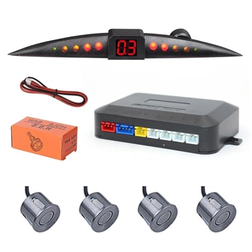 Capteur de stationnement pour voiture avec affichage Parktronic et 4 capteurs