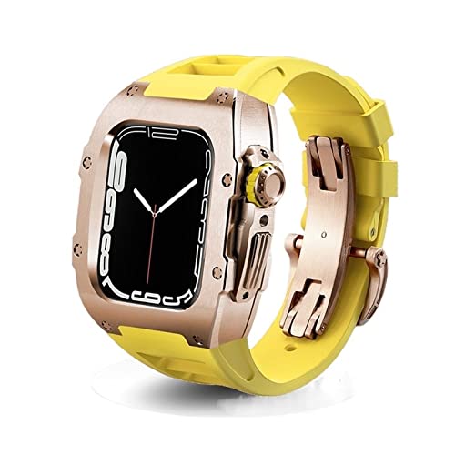 Kit Modification Apple Watch 45mm - Protégez et Sublimez votre iWatch 8 7 en Acier