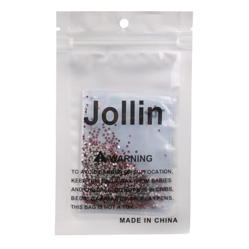 Image of Jollin Crystal Flatback Rhinestones Gems for Crafts 1.6mm SS4, Rose | Glue Fix, 2880pcs Glass Rhinestones for Bedazzling, Clothes, Tumblers, Nail Art, Shoes, Bags, Caps & Accessories Decoration