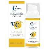 Skin Lightening Cream For Dark Intimate Areas, Private Parts, Underarm , Knees , Elbows , Inner Thigh, Bikini Area, Armpit Bleaching Whitening Cream No Rebound 0.5 FL OZ 15ML