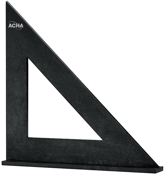 Acha 200 x 200mm - Cartabón Vaciado Con Baño Inox. Negro, Liso (5)