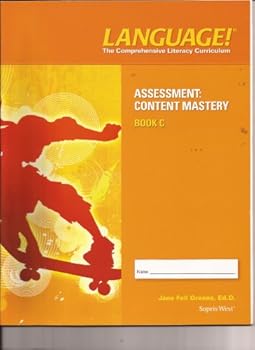Paperback LANGUAGE! The Comprehensive Literacy Curriculum (Assesment: Content Mastery Book C) Book
