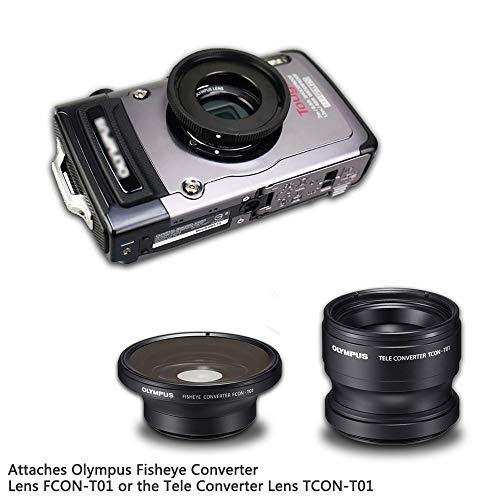 Filter Adapter Jjc Conversion Lens Ring Adapter For Olympus Tough Tg-6 Tg6 Tg-5 Tg5 Tg-4 Tg4 Tg-3 Tg3 Tg-2 Tg2 Tg-1 Tg1 Replaces Olympus Cla-T01 Adapter Ring Mount 40.5Mm Filter #TOP3